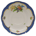 Herend Printemps with Blue Border Tea Saucer No.5 6 in BT-EB-00734-1-05