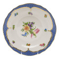 Herend Printemps with Blue Border Dessert Plate No.3 8.25 in BT-EB-01520-0-03