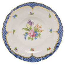 Herend Printemps with Blue Border Dessert Plate No.4 8.25 in BT-EB-01520-0-04
