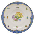 Herend Printemps with Blue Border Dessert Plate No.6 8.25 in BT-EB-01520-0-06