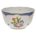 Herend Printemps with Blue Border Round Bowl 7.5 in BT-EB-00362-0-00