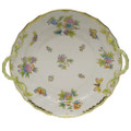 Herend Queen Victoria Chop Plate with Handles 14 in VBO---01171-0-00