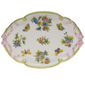 Herend Queen Victoria Ribbon Tray 15.75x11 in VBO---00400-0-00