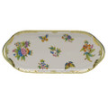 Herend Queen Victoria Sandwich Tray 14.5x6 in VBO---00436-0-00