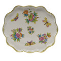 Herend Queen Victoria Scallop Tray 11.25x9.5 in VBO---00420-0-00