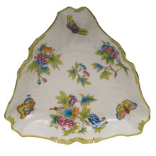 Herend Queen Victoria Triangle Dish 9.5 in VBO---01191-0-00