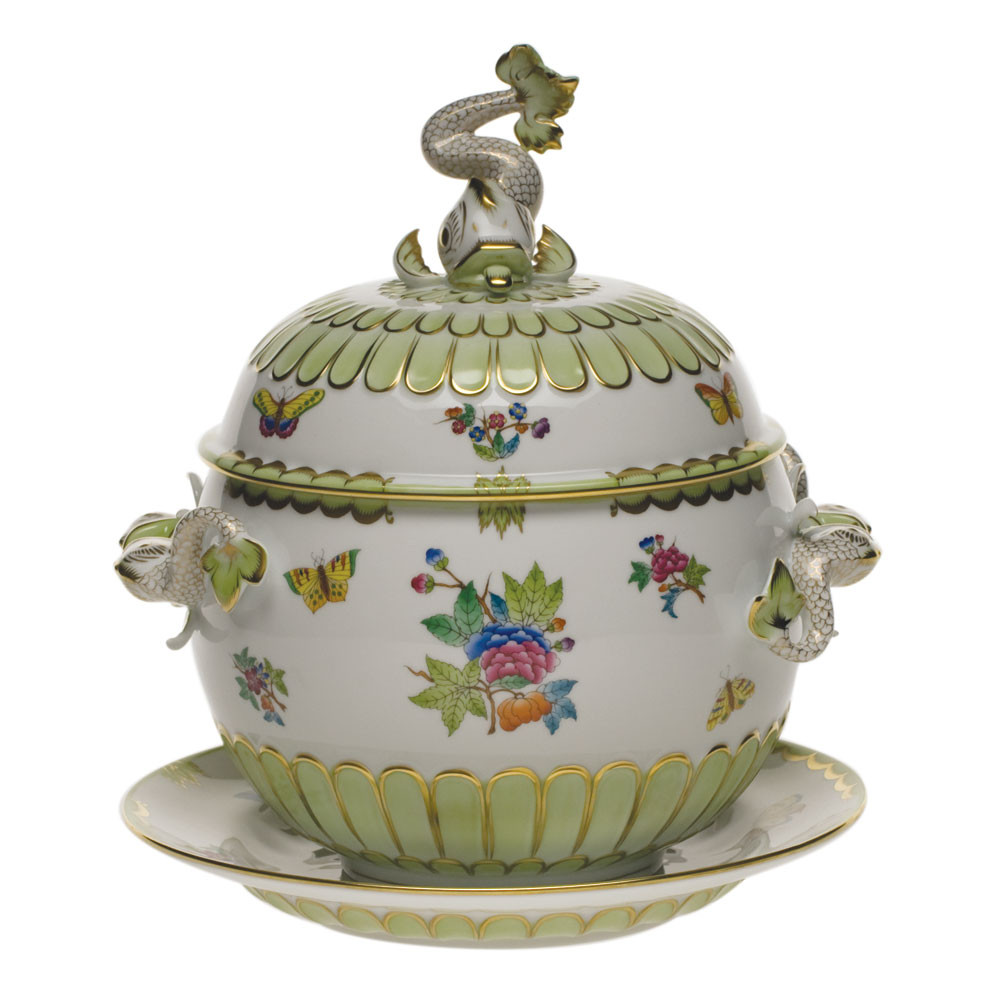 Soup Cup with Lid - Queen Victoria