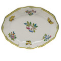 Herend Queen Victoria Oval Dish Small 7.5 in VBA---01213-0-00