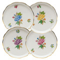 Herend Queen Victoria Coaster Set of Four 4 in LVF---00341-0-SET