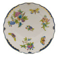 Herend Queen Victoria Blue Border Dinner Plate 10.5 in VBO-Y301524-0-00