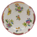 Herend Queen Victoria Pink Border Salad Plate 7.5 in VBO-Y401518-0-00