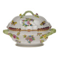 Herend Queen Victoria Pink Border Soup Tureen 2 qt VBO-Y401014-0-02