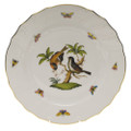 Herend Rothschild Bird Dinner Plate No.12 10.5 in RO----01524-0-12