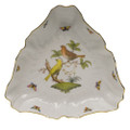 Herend Rothschild Bird Triangle Dish 9.5 in RO----01191-0-00