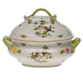 Herend Rothschild Bird Soup Tureen with Branch 4 qt RO----01002-0-02