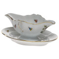 Herend Rothschild Bird Gravy Boat with Fixed Stand RO----00234-0-00
