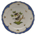 Herend Rothschild Bird Borders Blue Service Plate No.1 11 in RO-EB-01527-0-01