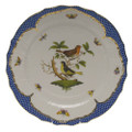 Herend Rothschild Bird Borders Blue Service Plate No.3 11 in RO-EB-01527-0-03