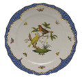 Herend Rothschild Bird Borders Blue Service Plate No.6 11 in RO-EB-01527-0-06