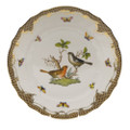 Herend Rothschild Bird Borders Brown Dinner Plate No.5 10.5 in ROETM201524-0-05