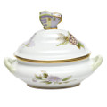 Herend Royal Garden Mini Tureen with Butterfly 5x4 in EVICT106017-0-17