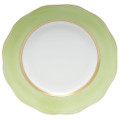 Herend Silk Ribbon Lime Dessert Plate 8.25 in CV1---20520-0-00