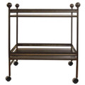 Jan Barboglio Bar Cart with Caster 35x22x41.25 in 2562N