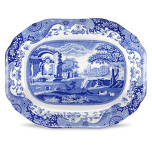 Spode Blue Italian Oval Platter 14 in 1532801