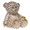 Herend Small Teddy Bear Fishnet Brown 2.5 x 2.5 in SVHBR215974-0-00