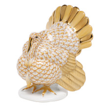 Herend Tom Turkey Fishnet Butterscotch 2.5 x 3.25 in VHJ---05230-0-00