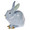 Herend Bunny Sitting Fishnet Blue 5.25 in VHB---15305-0-00