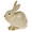 Herend Bunny Sitting Fishnet Butterscotch 5.25 in VHJ---15305-0-00