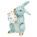 Herend Easter Bunny Fishnet Green 1.75 x 2.25 in SVHV--05436-0-00