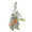 Herend Large Bunny with Carrot Fishnet Key Lime 7.75 in SVHV1-15097-0-00