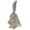 Herend Rabbit with One Ear Up Fishnet Black 3.75 in VHNM--05325-0-00