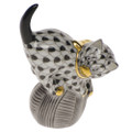 Herend Mischievous Cat Fishnet Black 1.5 in VHNM--05221-0-00