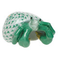 Herend Hermit Crab Fishnet Green 2.25 x 1.25 in SVHV--15976-0-00