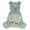 Herend Miniature Baby Bear Sitting Fishnet Green 1.5 in SVHV--15822-0-00