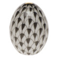 Herend Miniature Egg Fishnet Black 1.5 in VHNM--15250-0-00