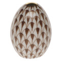 Herend Miniature Egg Fishnet Brown 1.5 in VHBR2-15250-0-00