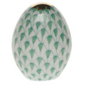 Herend Miniature Egg Fishnet Green 1.5 in VHV---15250-0-00