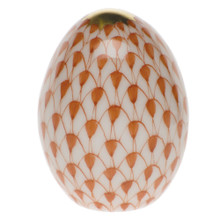 Herend Miniature Egg Fishnet Rust 1.5 in VH----15250-0-00
