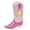 Herend Cowboy Boot Fishnet Raspberry 2.25 x 2.5 in SVHP--05465-0-00