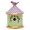 Herend Bird House Box Fishnet Raspberry 3 x 4 in VHP---06066-0-05
