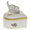 Herend Heart Box with Cat Queen Victoria 2.75 in VA----06111-0-26