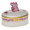 Herend Oval Box with Elephant Chinese Bouquet Raspberry 2.75 in ASP-CH06114-0-95