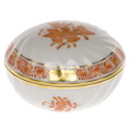 Herend Ring Box Chinese Bouquet Rust 2.75 in AOG---06037-0-00