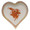 Herend Small Heart Tray Chinese Bouquet Rust AOG---07703-0-00