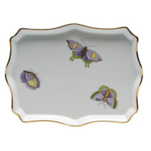 Herend Small Tray Butterflies 7.5 x 5.5 in EVICTP07623-0-00