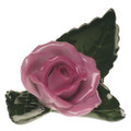 Herend Rose on Leaf Pink 3x2 in C-P---08983-0-00